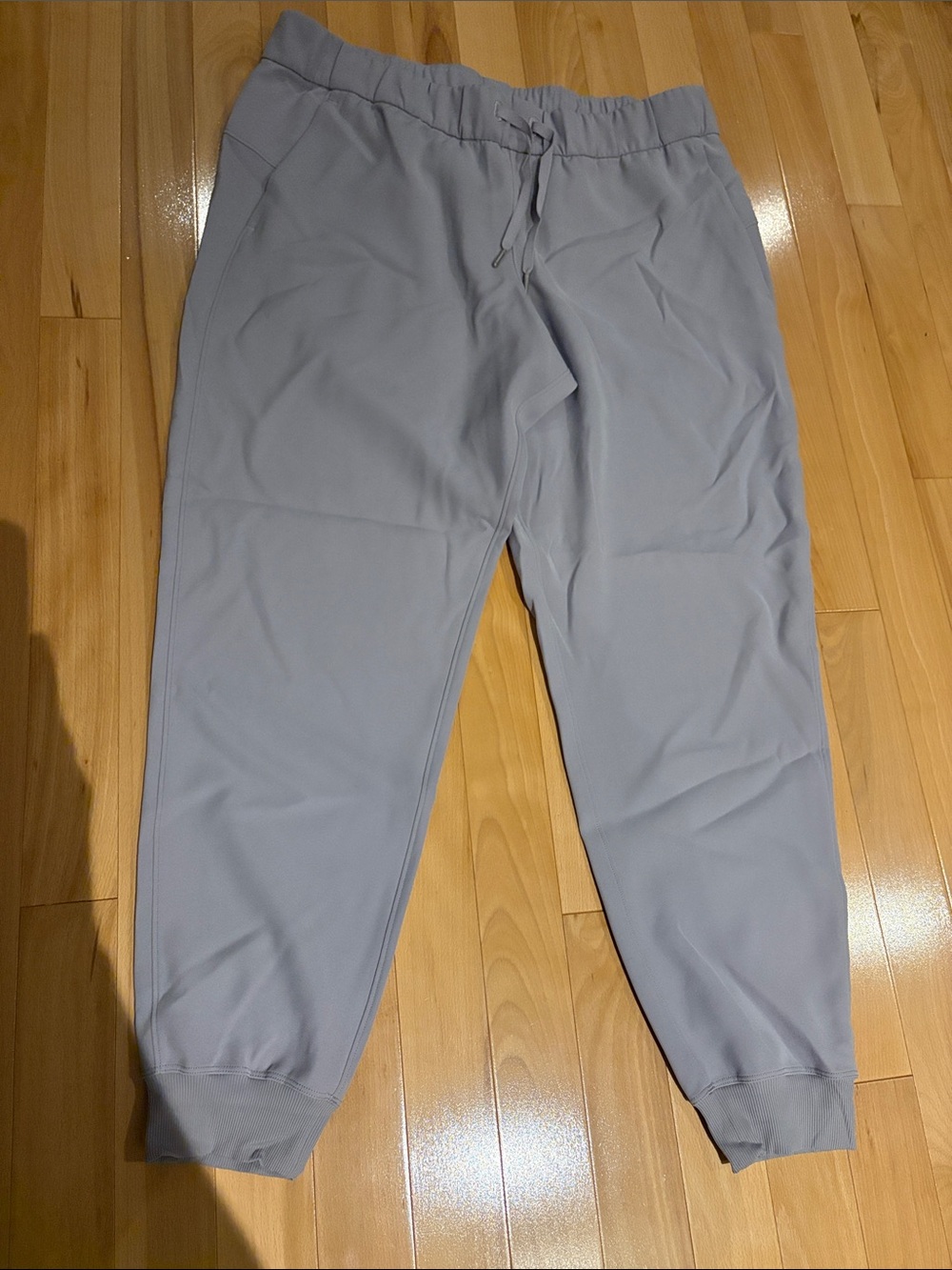 lululemon athletica women’s Light Gray In the Fly Jogger Sweatpants - size 12